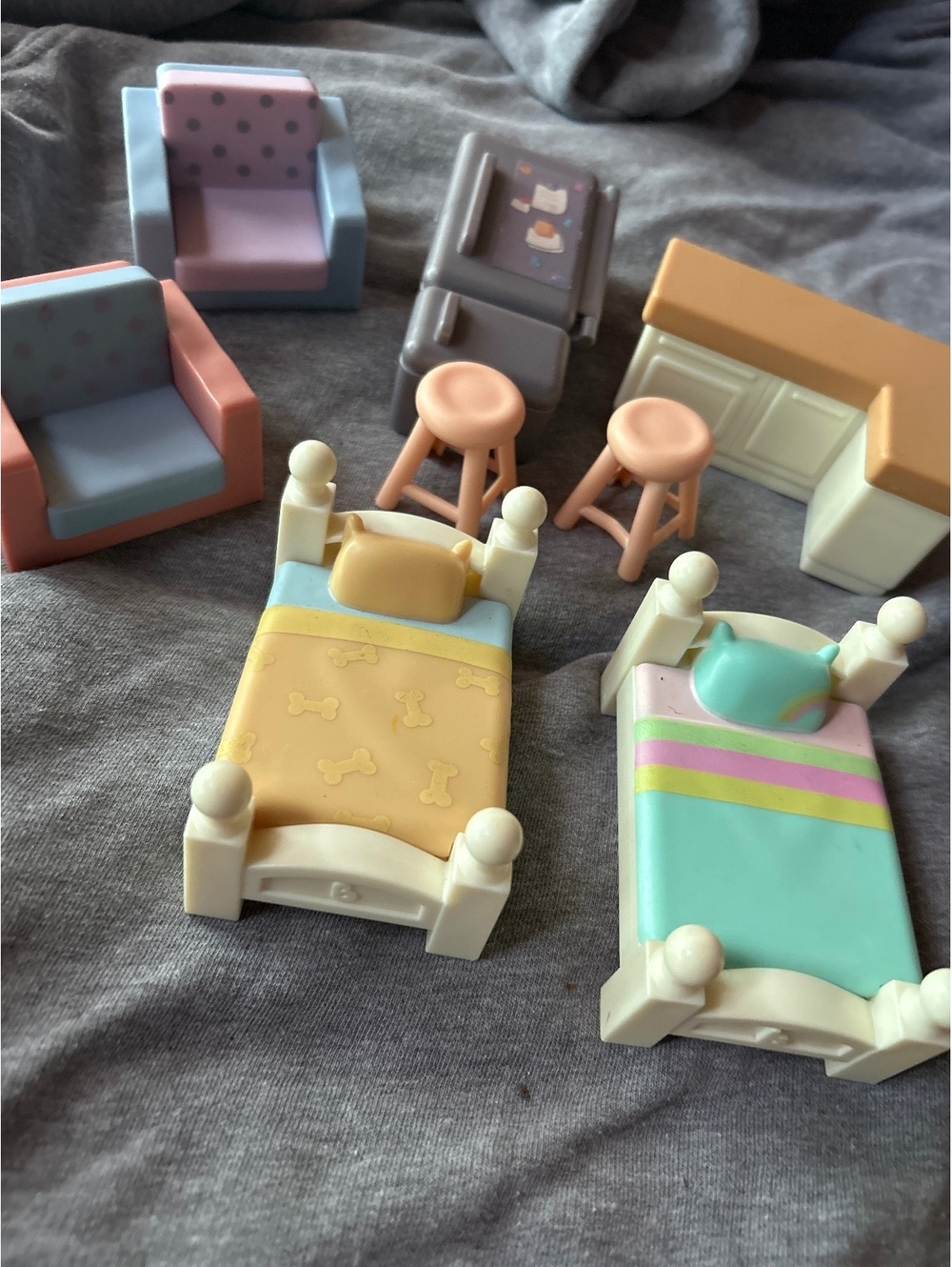 Bluey doll house furniture